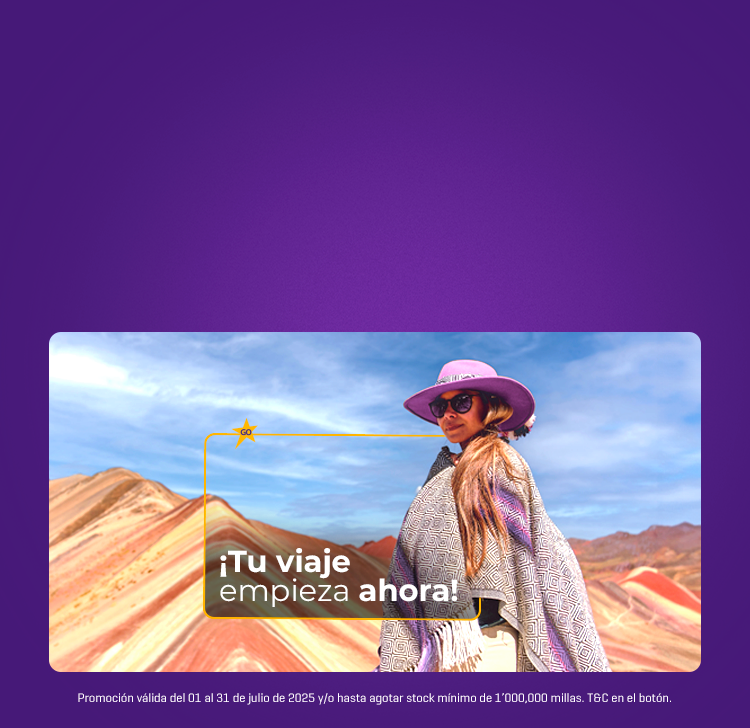 ¡Tu viaje empieza aquí!
